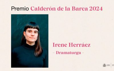 Irene Herráez, Premio Calderón de la Barca por “Todas las vidas”